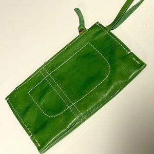 Handmade Leather Wallet Wristlet